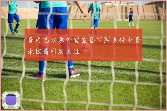 费内巴切意外官宣签下阿克转会费未披露引发关注
